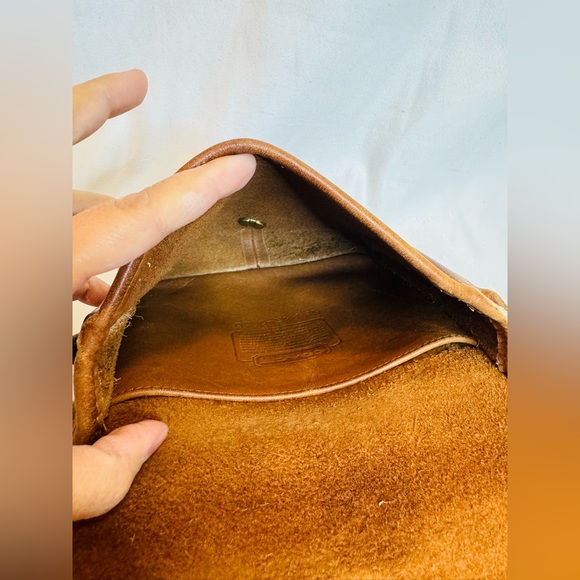 Coach Brown Leather Crossbody Bag - Picture 5 of 12